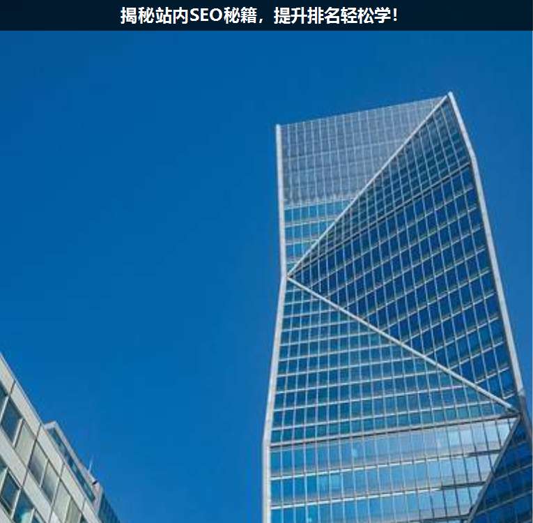 揭秘站內(nèi)SEO秘籍,提升排名輕松學(xué)!